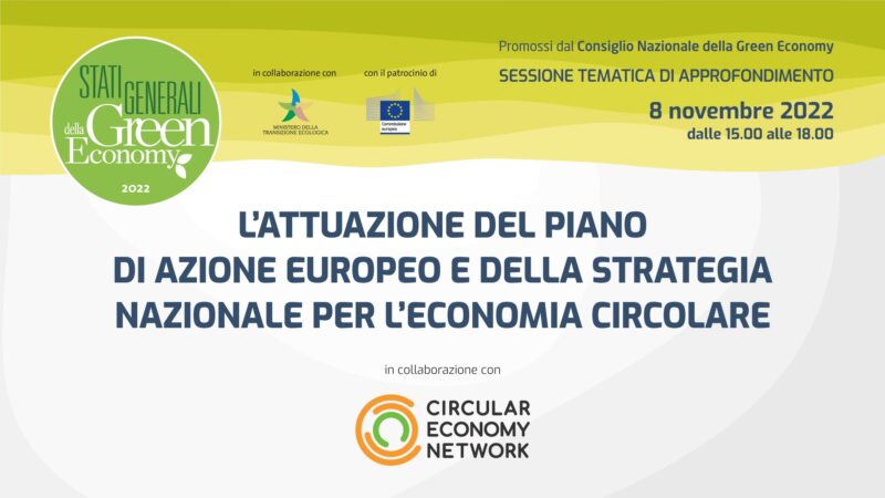 Dirette Streaming Evento 2022 Stati Generali Della Green Economy 2023