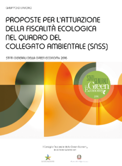 Proposte per l’attuazione della fiscalità ecologica nel quadro del Collegato Ambientale