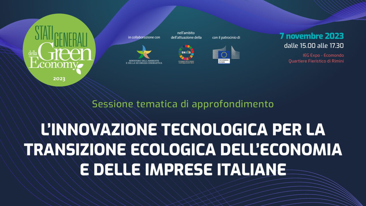 Innovazione tecnologica e transizione ecologica: se ne discute agli Stati Generali 2023