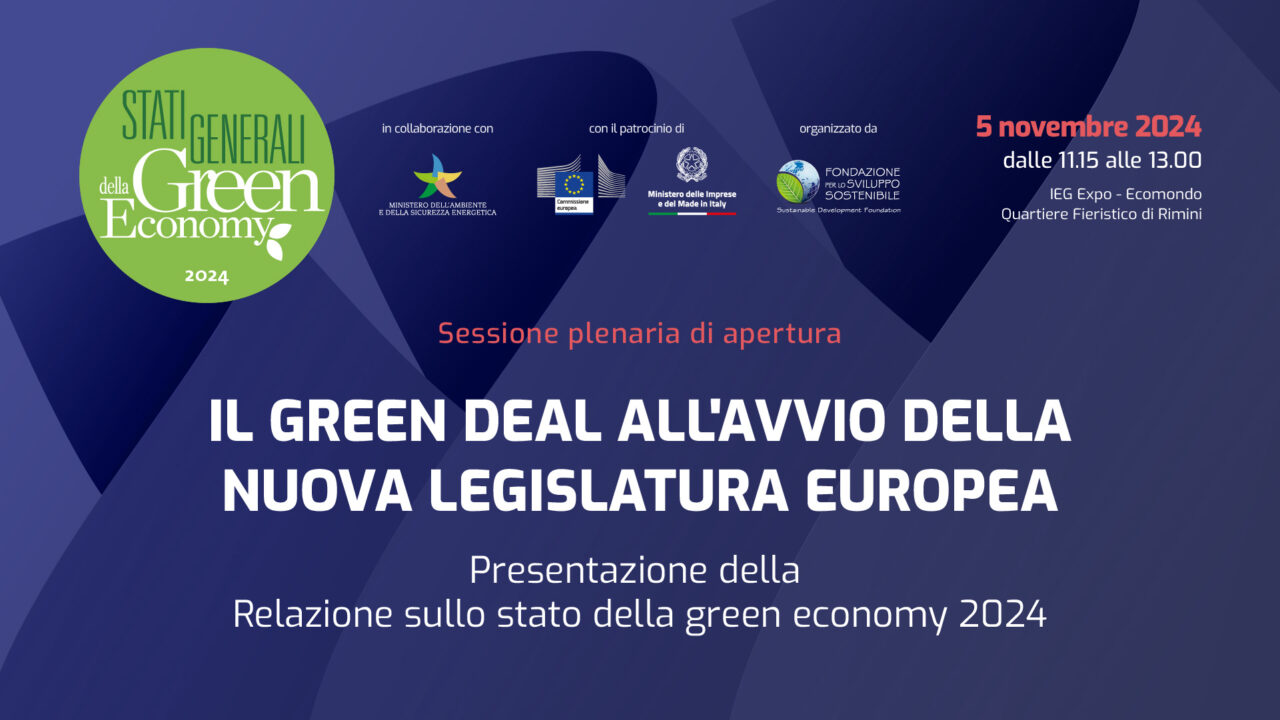 Presentata la relazione sullo Stato della Green Economy 2024: le performance dei temi strategici per l'economia di domani