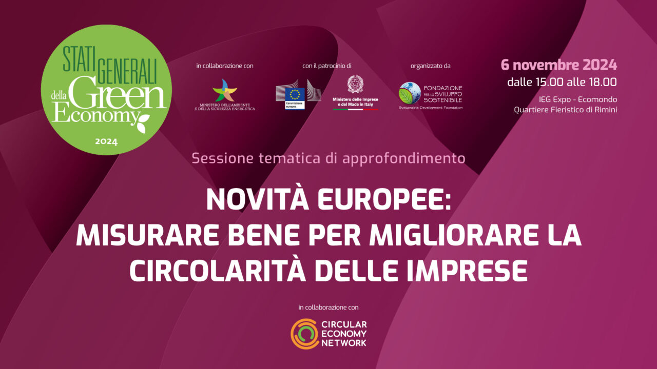 Novità europee: misurare bene per migliorare la circolarità delle imprese